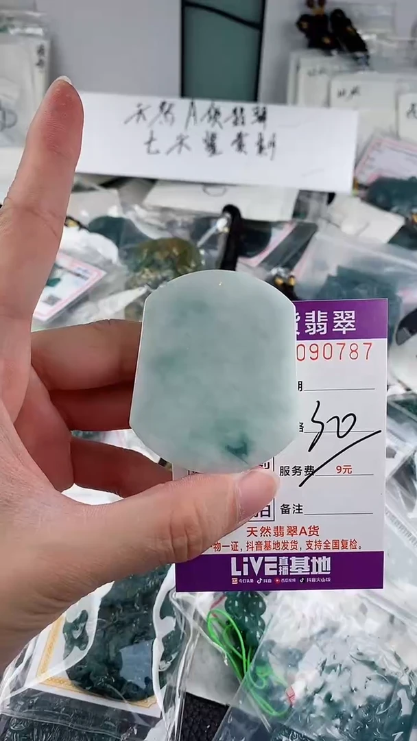 翡翠未镶嵌颈饰