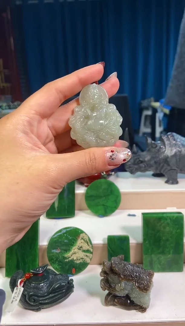 【闪购商品】和田玉挂件未镶嵌1