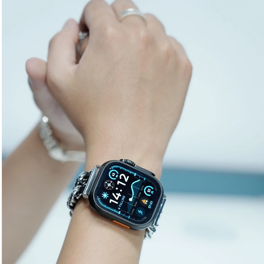 新款ULTRA手表蓝牙智能手导航/双支付/捏捏手势/NFC/接打电话