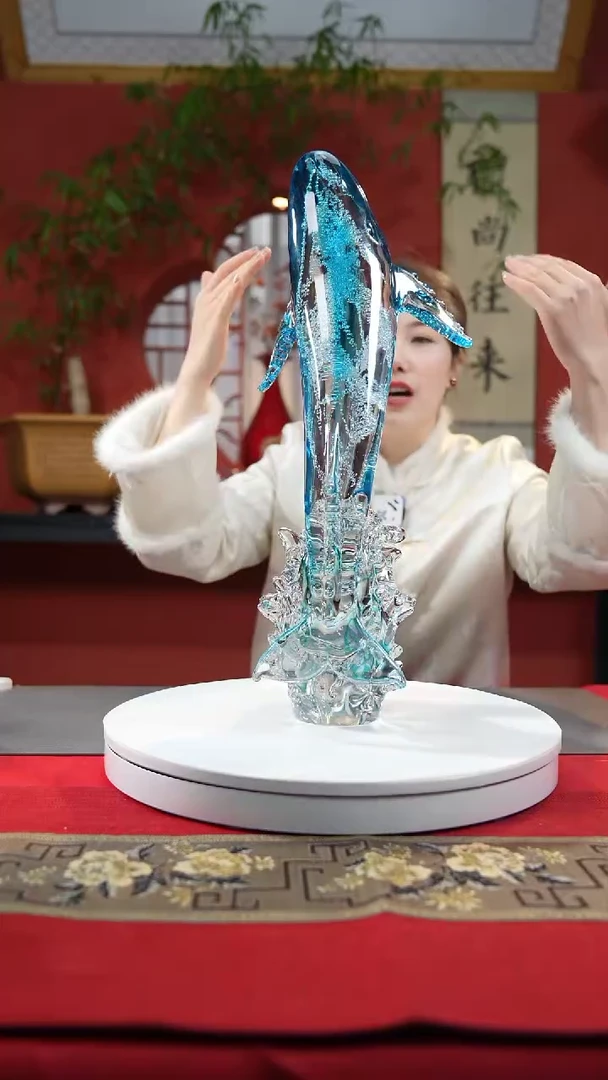 【闪购商品】琉璃手工艺品鲲鹏
