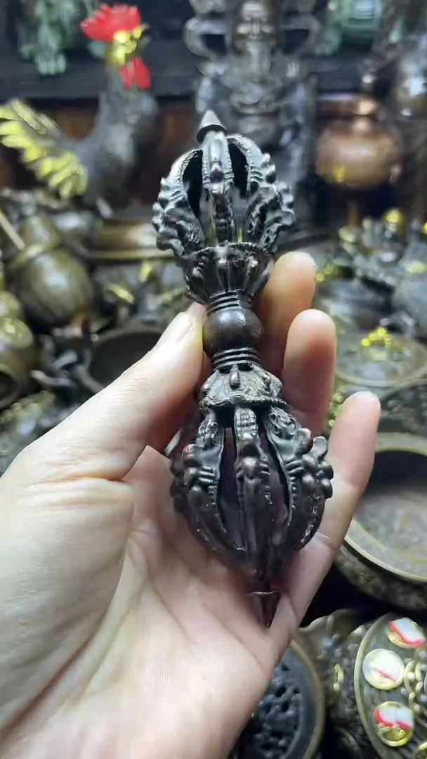 闪购链接，点击下单，有运费险，铜摆件