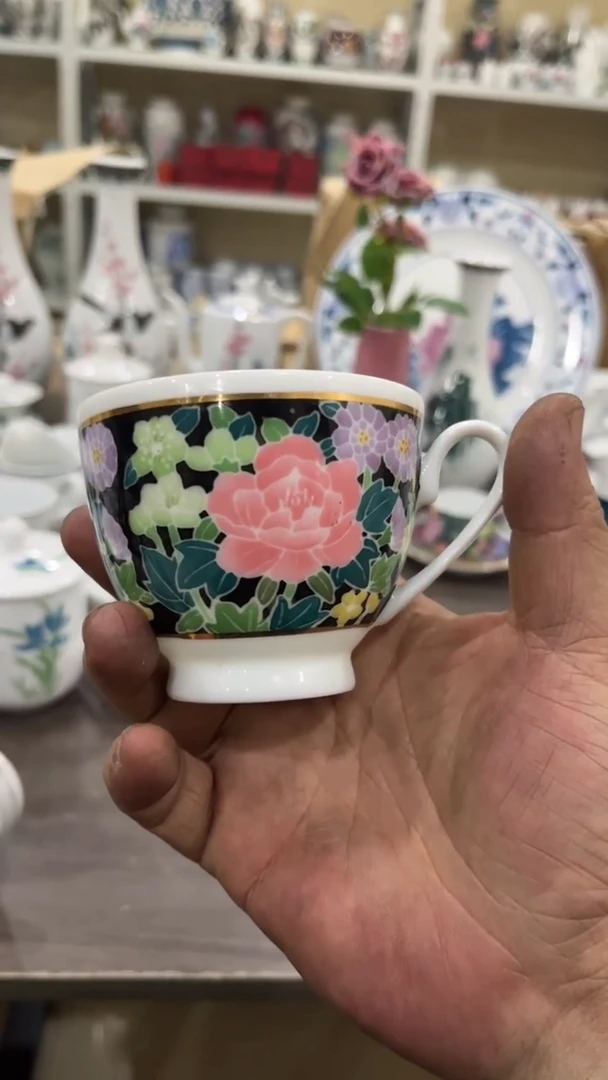 玫*金微瑕湖南醴陵釉下五彩陶瓷