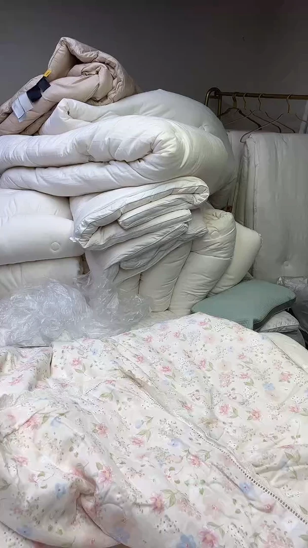 95%以上纯棉双层纱200*230 夏被