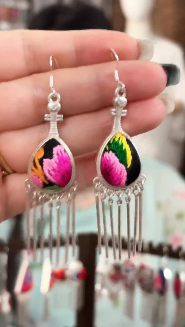 云之谣非遗老绣饰品265