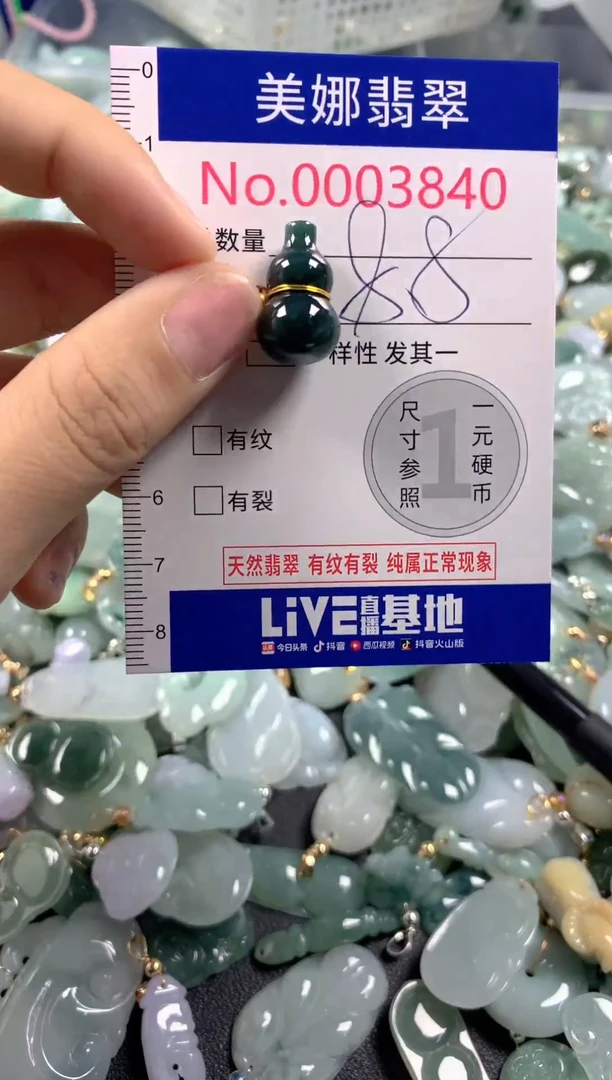 颈饰未镶嵌翡翠3840