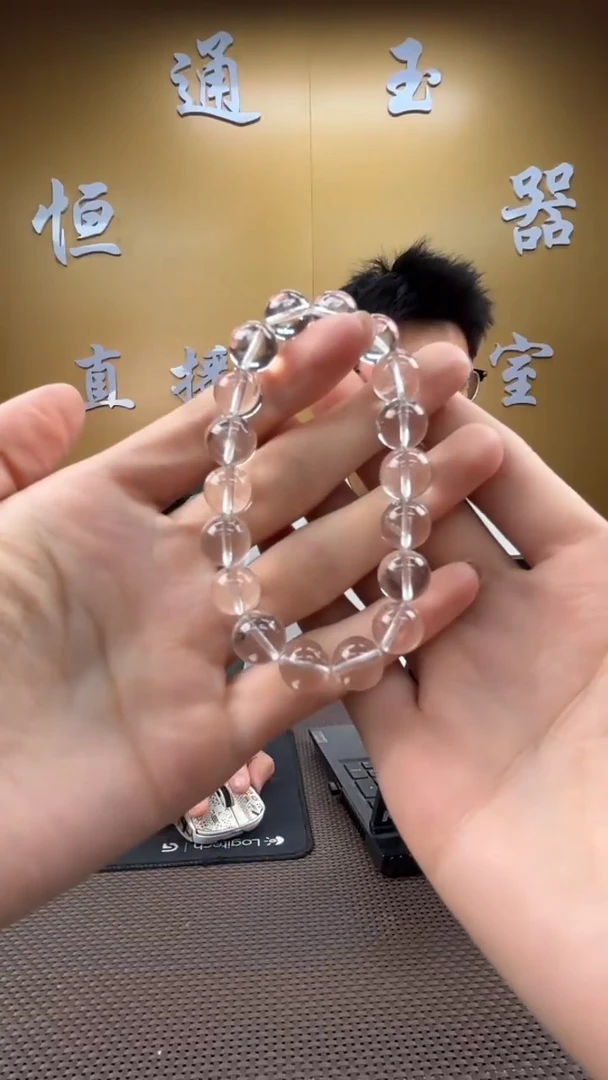 颈饰未镶嵌水晶手串10mm