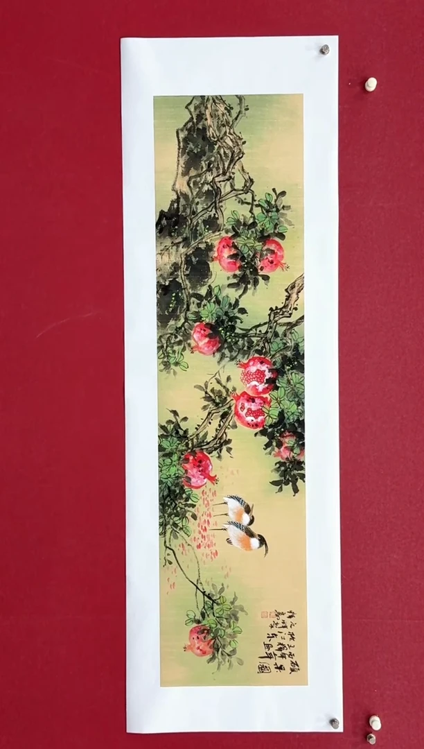 国画国画绘画山水花鸟