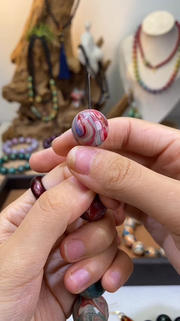 26非遗大漆1.8漆珠单珠如画