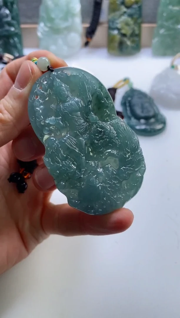 【闪购商品】翡翠挂件未镶嵌