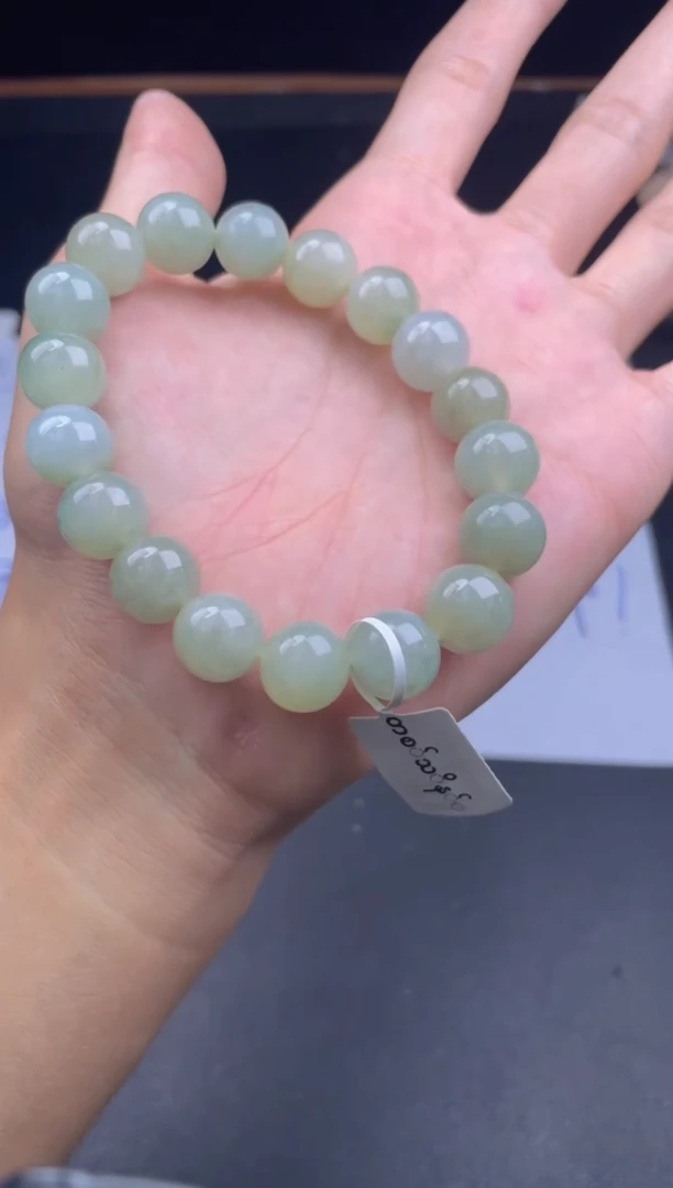 未镶嵌定制翡翠珠串卡12