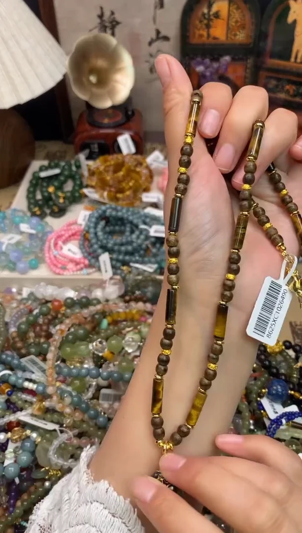 未镶嵌石英质玉项链391