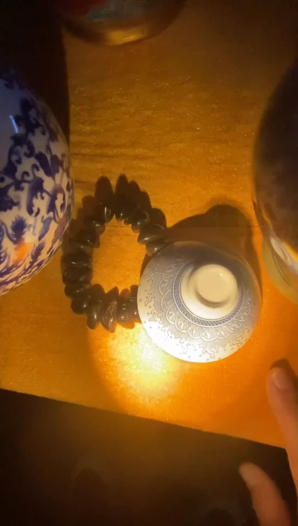 摆件以主播口述为主（斗笠杯 ]福利手串小