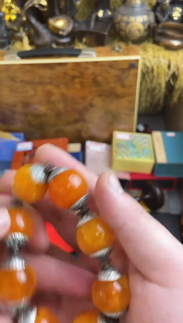 未镶嵌颈饰琥珀二老板高端文玩专属