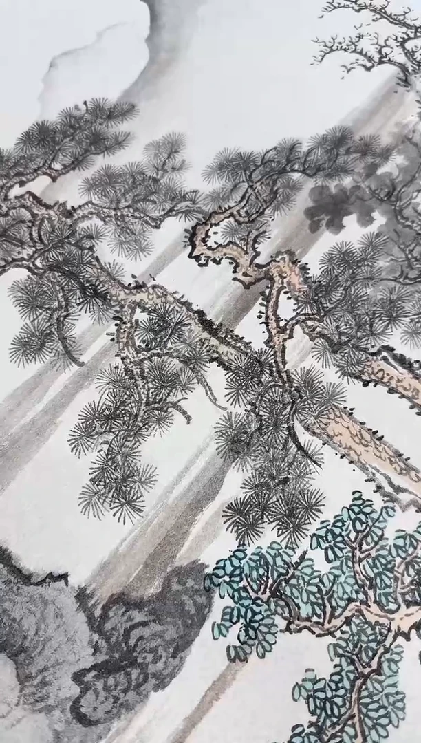 国画周梅生/精品国画/2.7平尺
