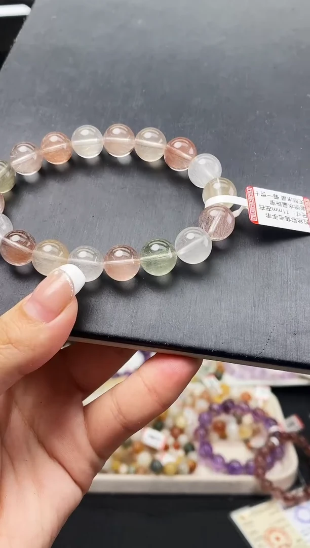 未镶嵌手串水晶手串