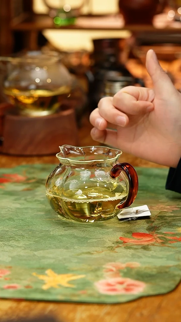 禾器/晶彩纳福茶海/琥珀色