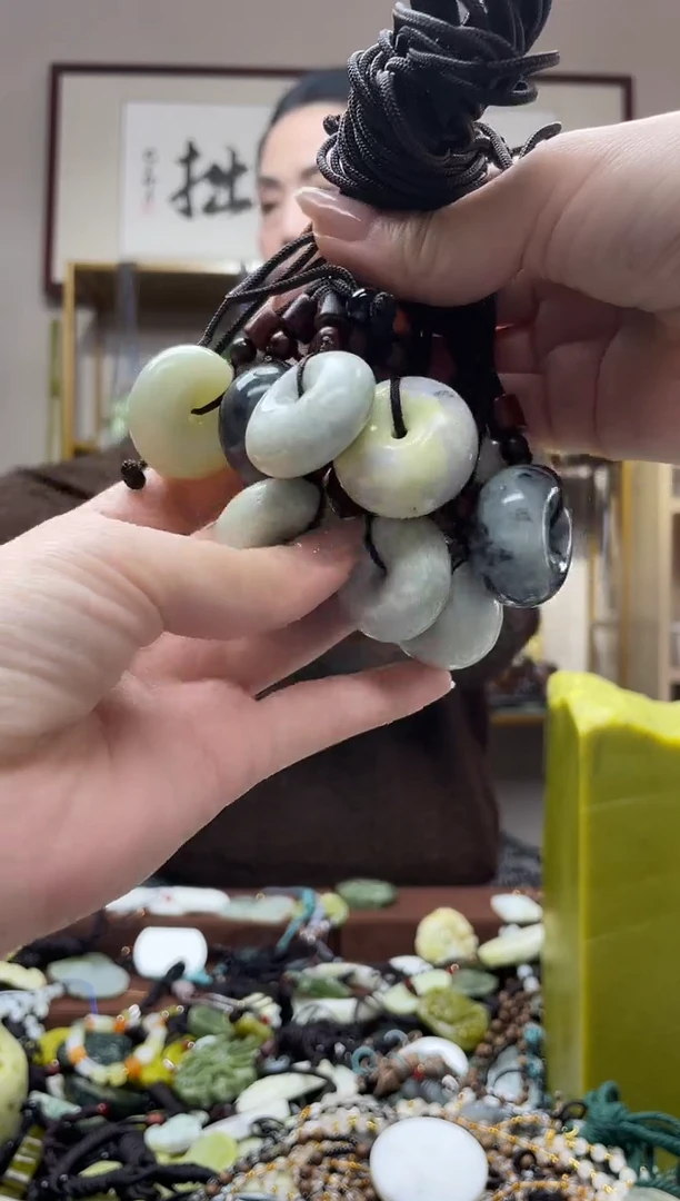 未镶嵌岫玉吊坠多样性发货拍一发一