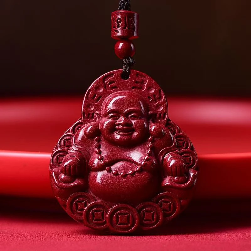 【专柜正品】弥勒佛吊坠