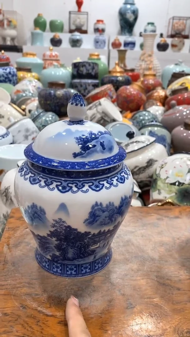 摆件茶叶罐密封罐储存罐