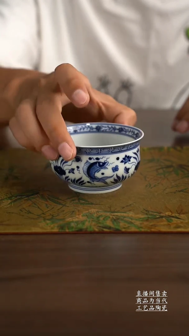瓷片景德镇手工陶瓷茶具