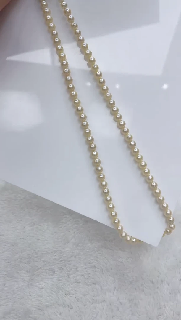【闪购商品】海水珍珠颈饰银S925镶嵌海水珍珠项链