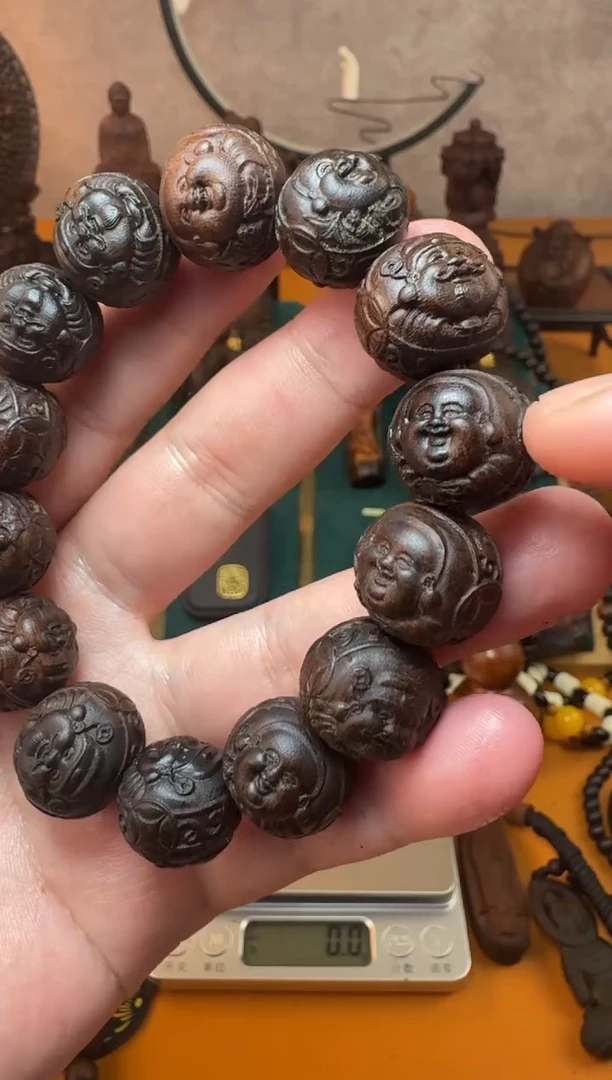 贡木手串/手链《巴布亚贡木》新品财弥单圈手串