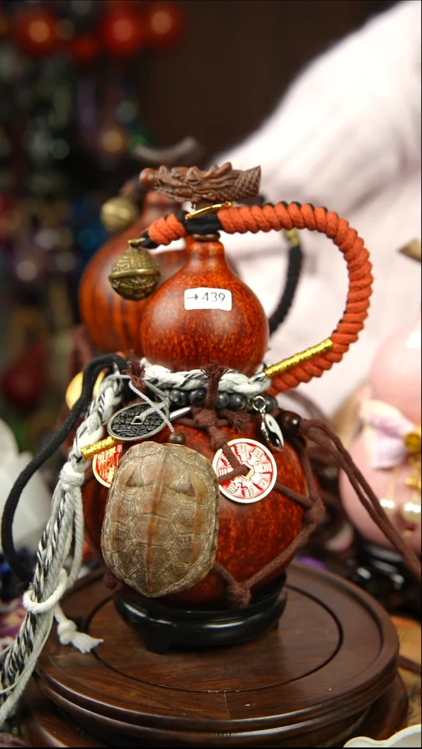 439号480ml左右非遗大漆酒葫芦