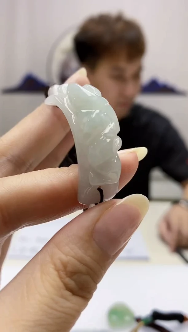 翡翠未镶嵌颈饰4868DD-JJ挂件3