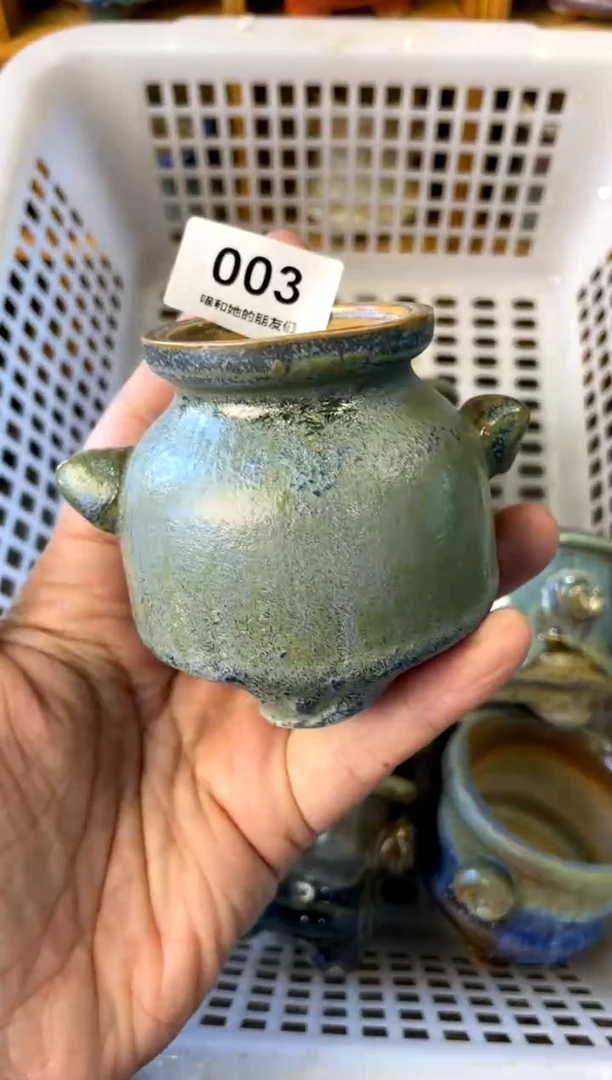 【闪购商品】陶003 内口4.5【多肉花盆多肉盆】