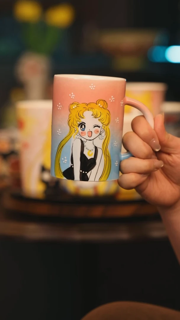 【闪购商品】摆件景德镇釉下彩绘设计师款式陶瓷