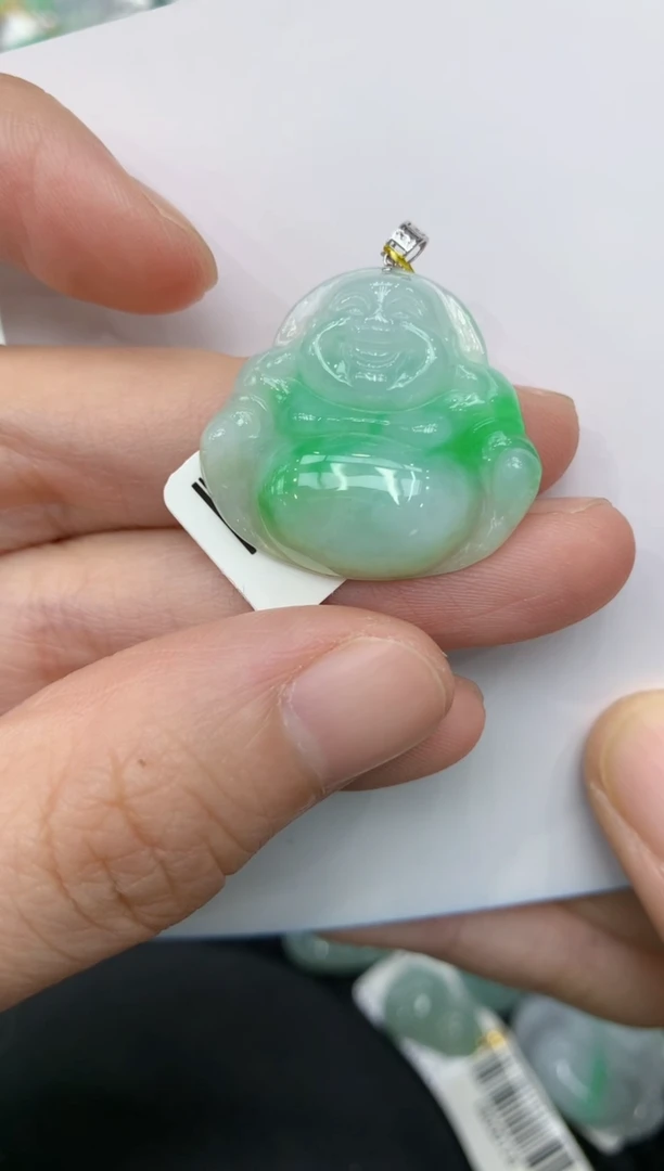 【闪购商品】翡翠颈饰18K金镶嵌11111111