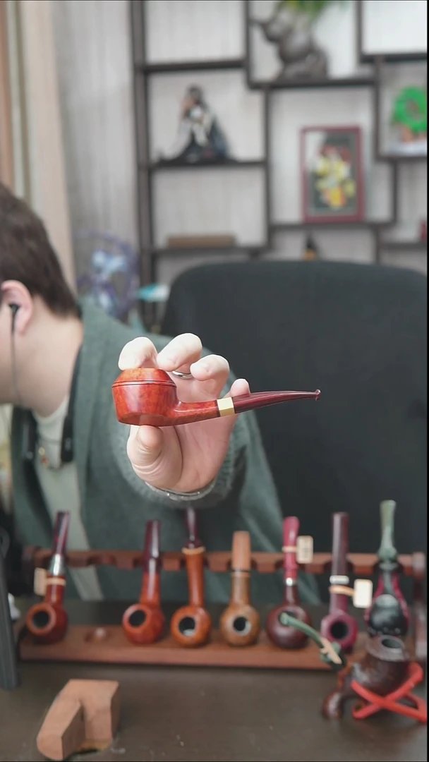 石楠木老料微弯牛头