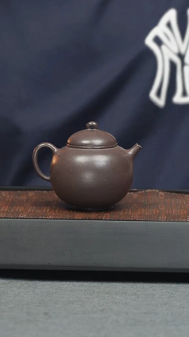 茶壶紫砂五堂 如实（天青泥）