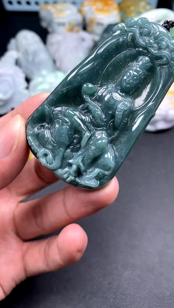 吊坠(不含链)未镶嵌翡翠1