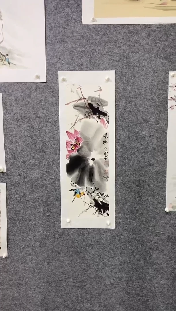 国画尚定固国画作品