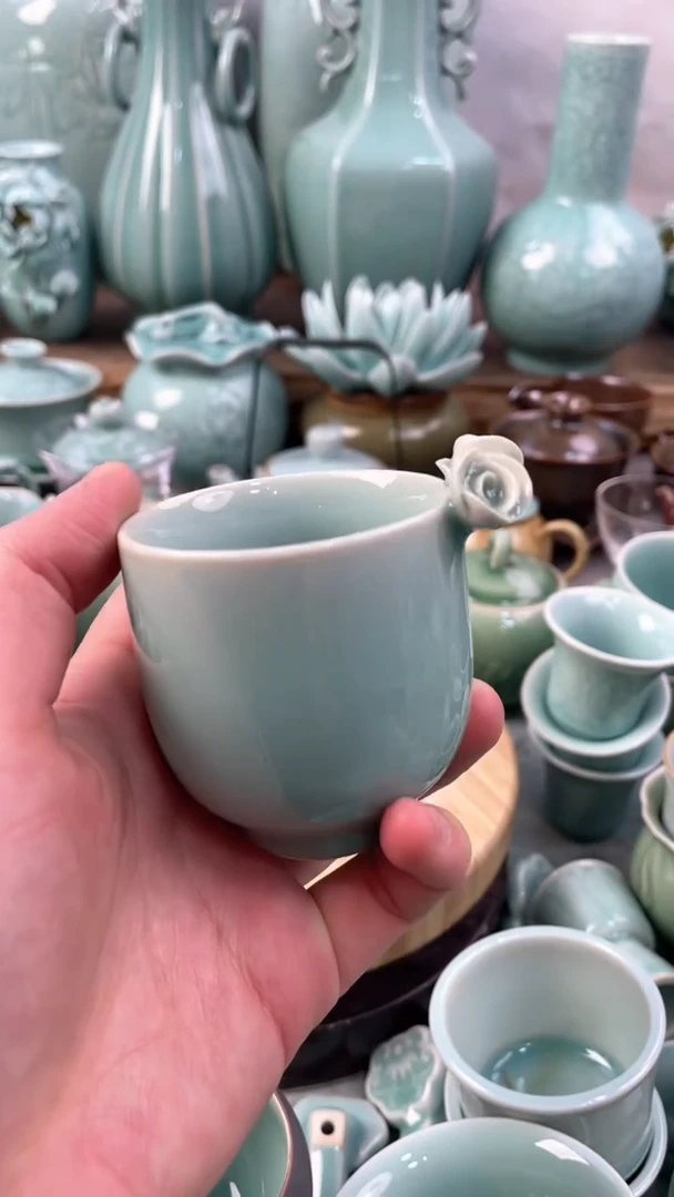 【闪购商品】手工捏花 福利款 慧仙青瓷 瓷器