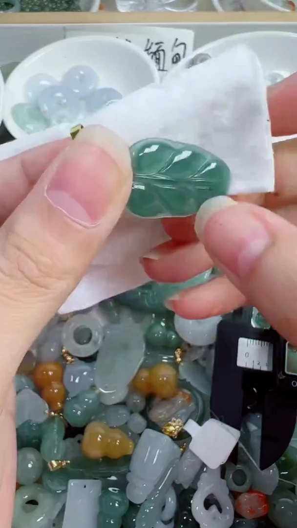 散珠翡翠416号链接，A货翡翠
