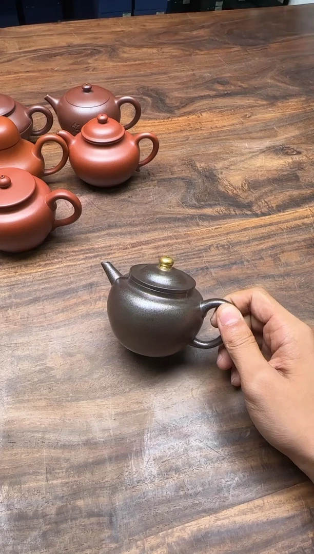 徐云 贝壳烧 紫砂单壶（不挑）