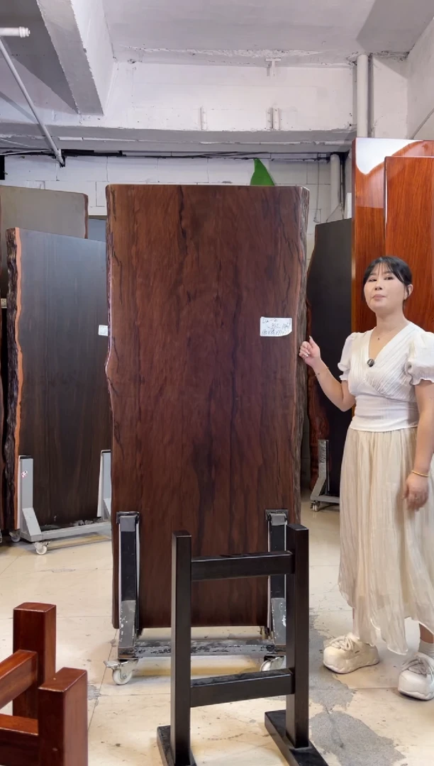 DZ-2大叶紫檀180*81.5*7.5加黑三角支架*2