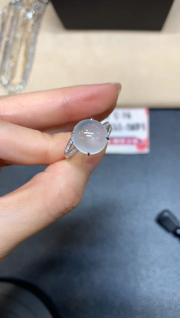 【闪购商品】翡翠戒指18K金镶嵌【无鉴赏期