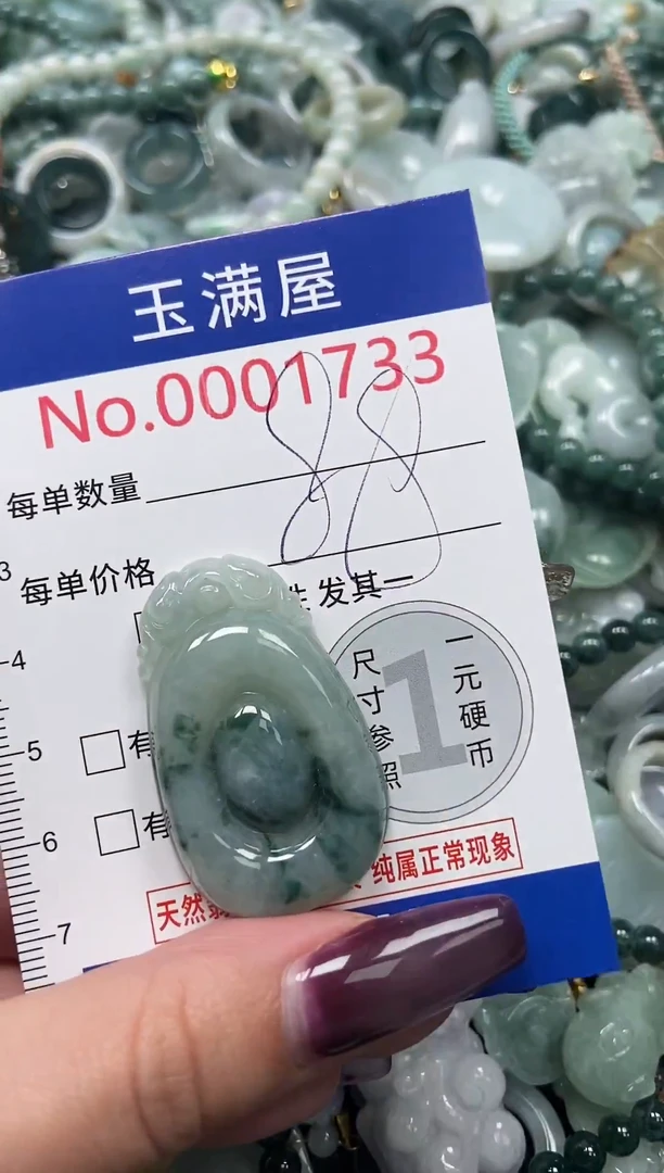 颈饰未镶嵌翡翠1733