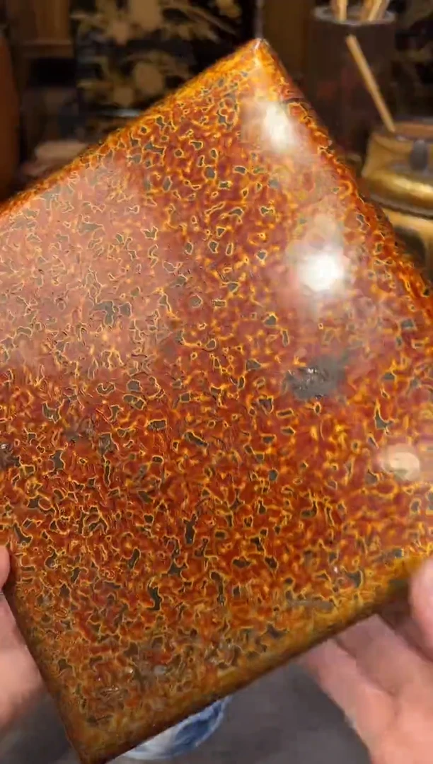 实木胎菠萝漆两段重