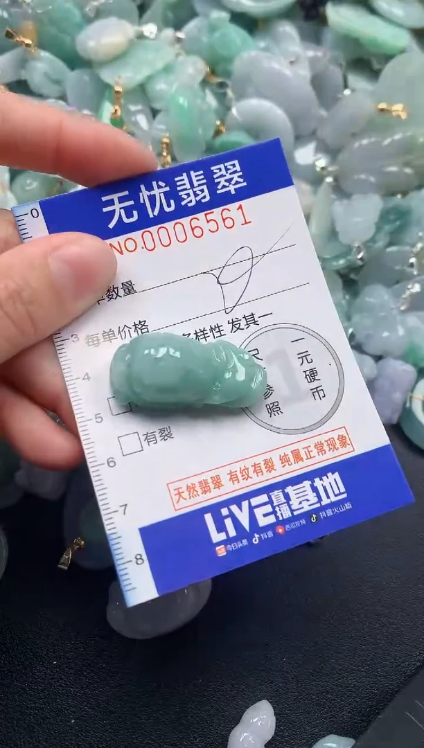 颈饰未镶嵌翡翠6561