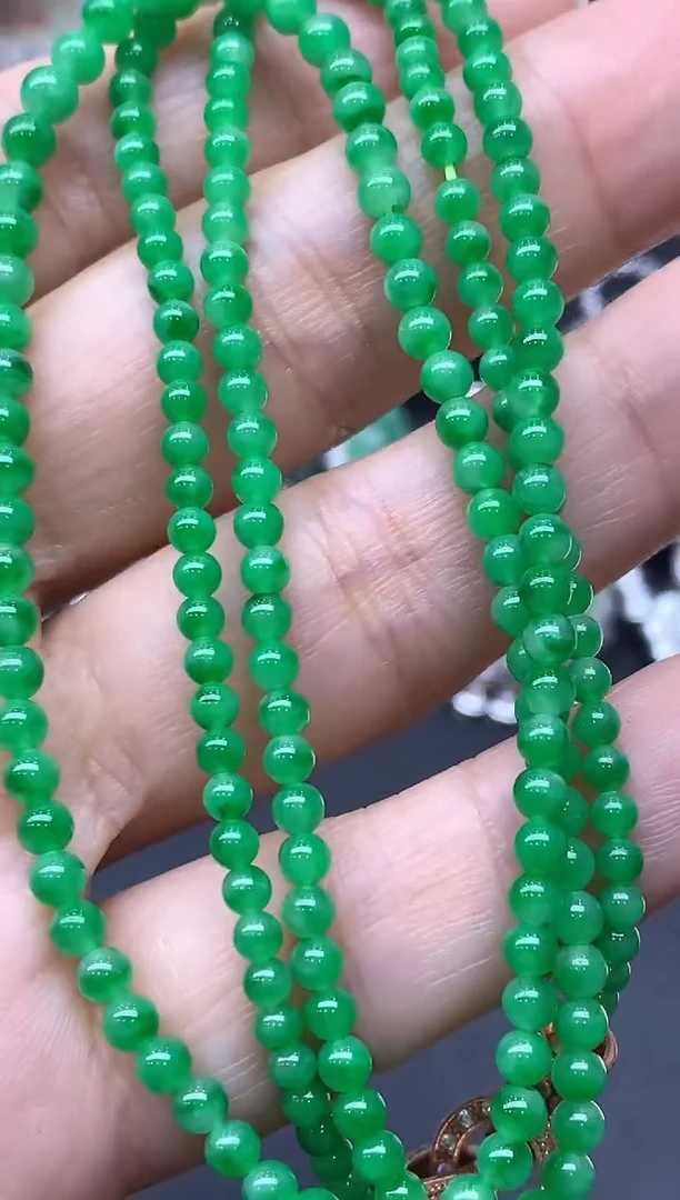 颈饰未镶嵌翡翠697-中国好珍宝