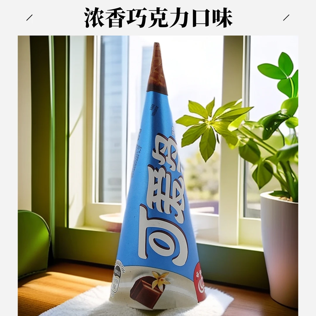 和路雪可爱多非常香草口味甜筒冰淇淋 67g雪糕同城送雪糕同城配