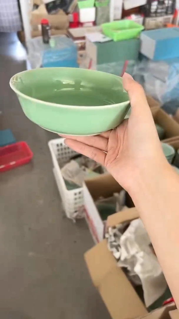 龙泉云间青瓷小米茶器