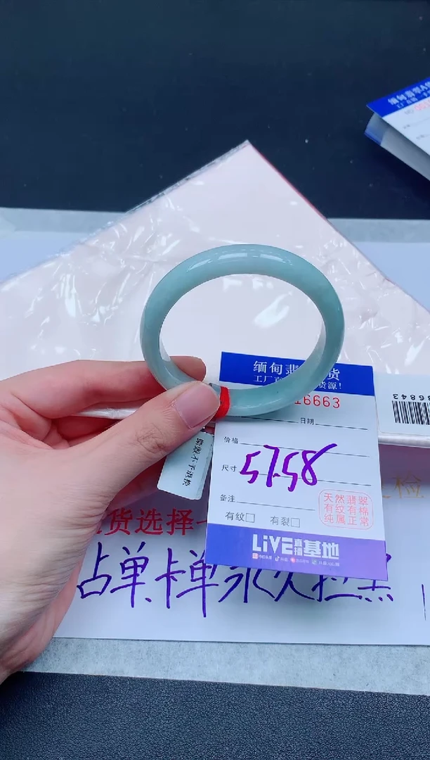 未镶嵌手镯翡翠6663