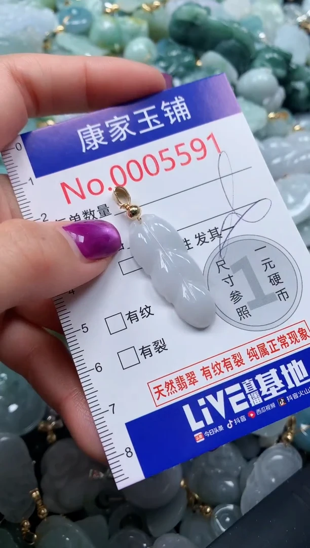 颈饰未镶嵌翡翠5591