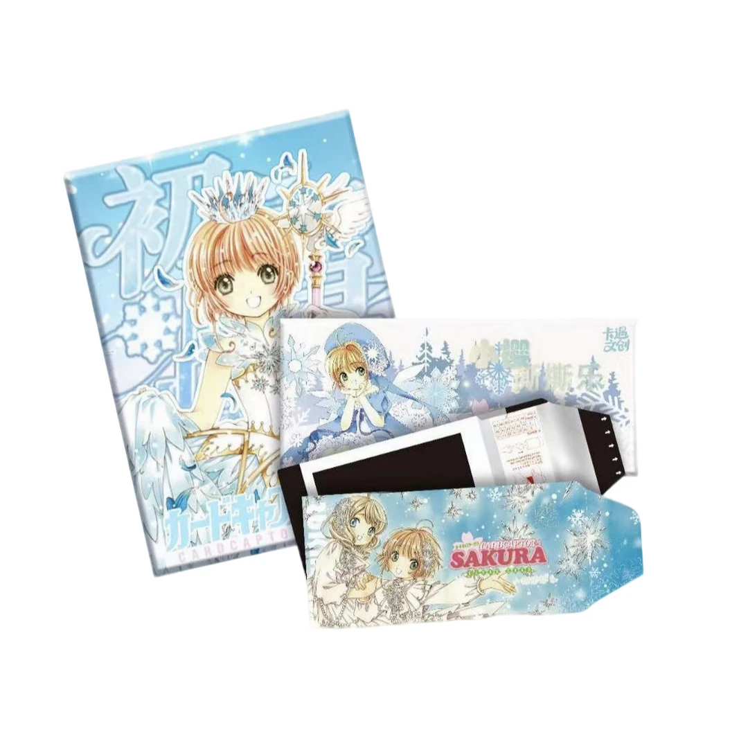 颜【宠粉29.9米3发玩法】卡遇文创初雪降临魔卡少女樱撕撕乐代拆颜