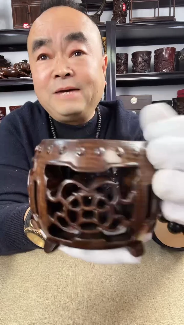 木老李红木工艺品新鼓